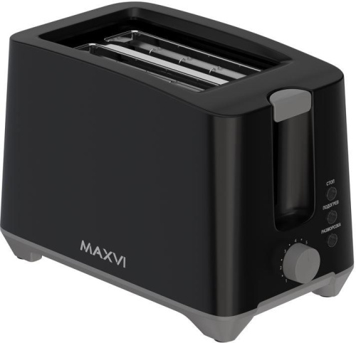 Тостер Maxvi KT725P black купить в Барнауле