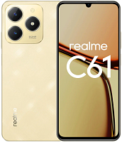 Realme C61 6/128GB Блестящий золотой купить в Барнауле