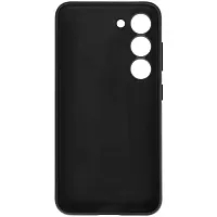 Накладка Samsung S23+ Leather Case черная купить в Барнауле